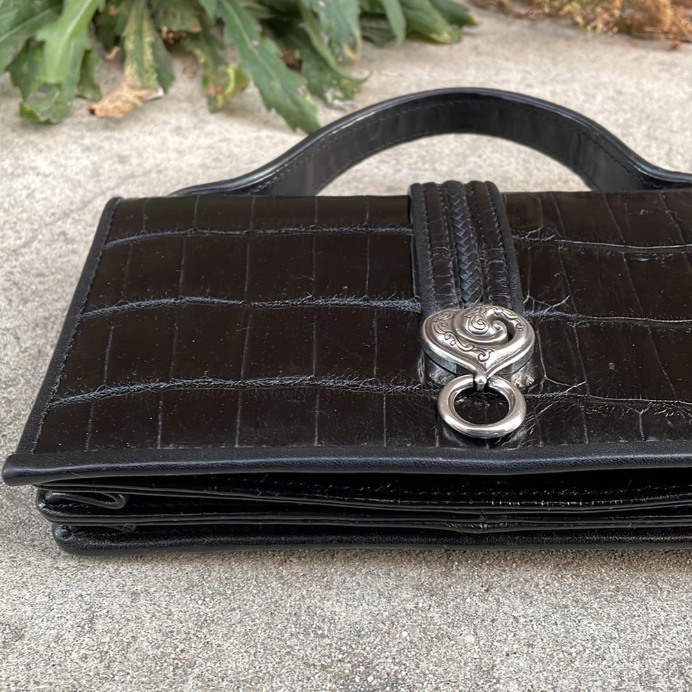 Leather, Reptile Skin Pattern, Rectangular, One H… - image 2